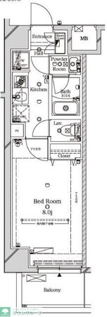 ラフィスタ王子神谷の物件間取画像